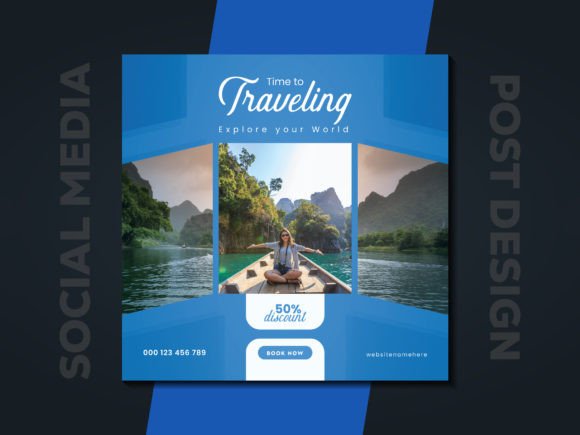 Download Travel Social Media Post Design - Premium Resources
