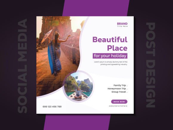 Download Travel Social Media Post Design - Premium Resources