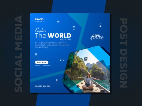 Download Travel Social Media Post Design - Premium Resources