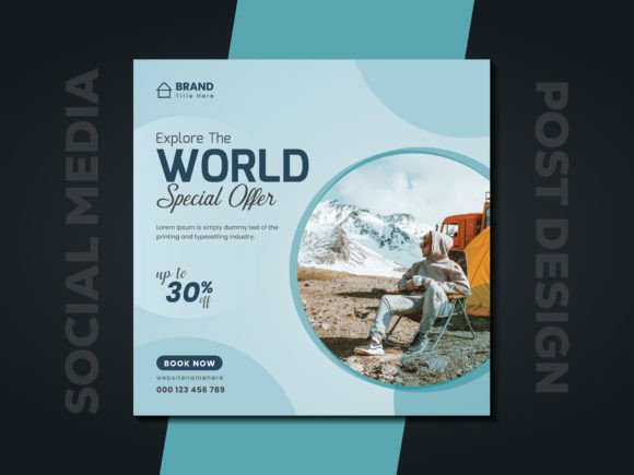 Download Travel Social Media Post Design - Premium Resources