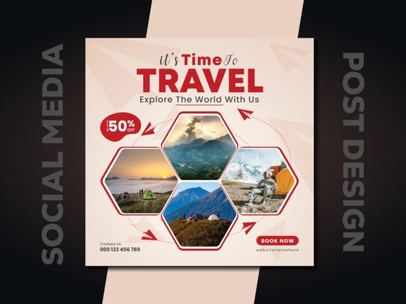 Download Travel Social Media Post Design - Premium Resources
