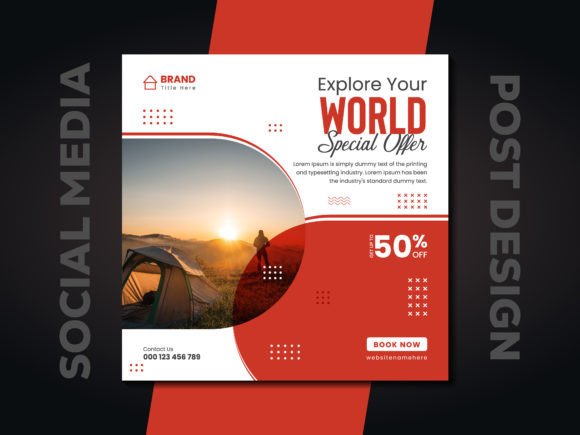 Download Travel Social Media Post Design - Premium Resources